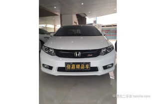 9.88万 白色2013款1.8l十周年纪念自动exi舒适版 思域二手车 淘车